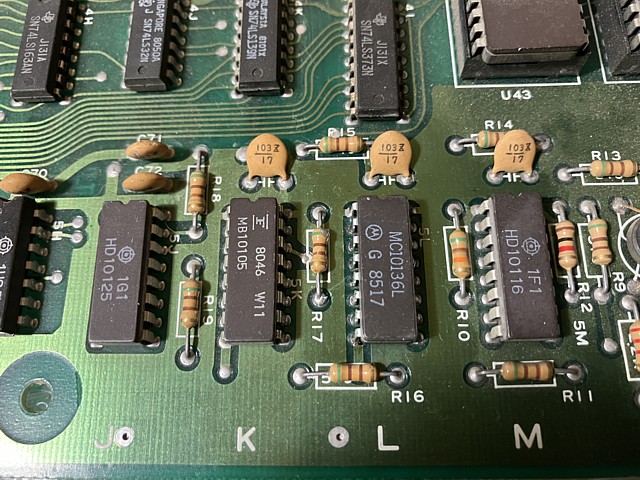 Donkey Kong by Nintendo PCB #1