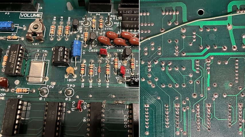 Nintendo Sheriff PCB repair