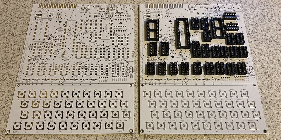 Sinclair ZX80 / ZX81 replica